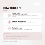 Aventus 27oz Shaker Cup — How to use it