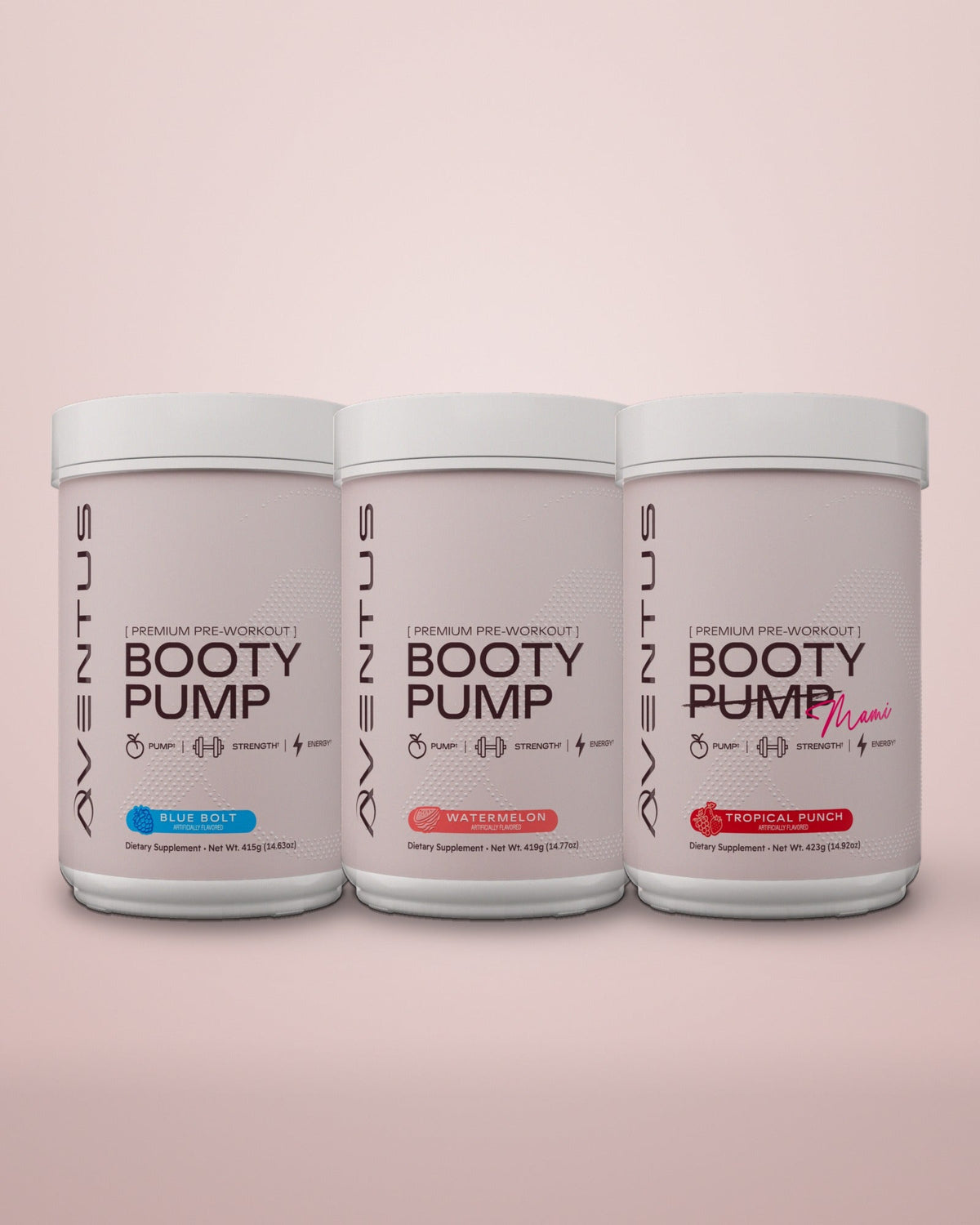 Aventus Booty Pump pre-workout ready before a workout