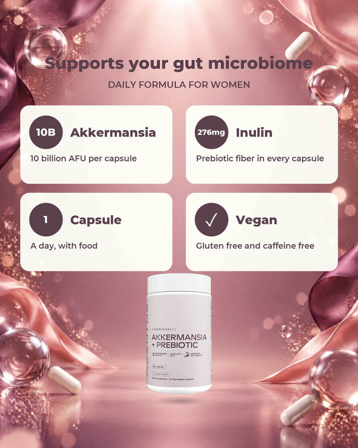Akkermansia + Prebiotic
