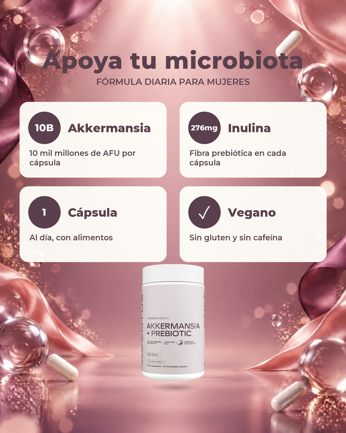 Akkermansia + Prebiotic