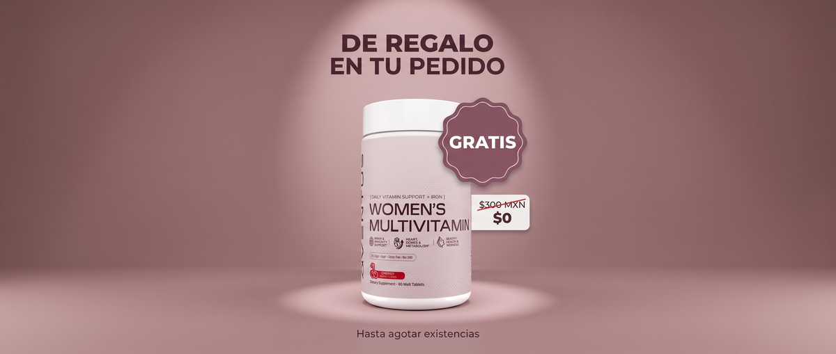 Multivitamínico gratis con tu pedido - banner desktop MX