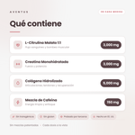 Booty Pump Pre-Entreno — Qué contiene