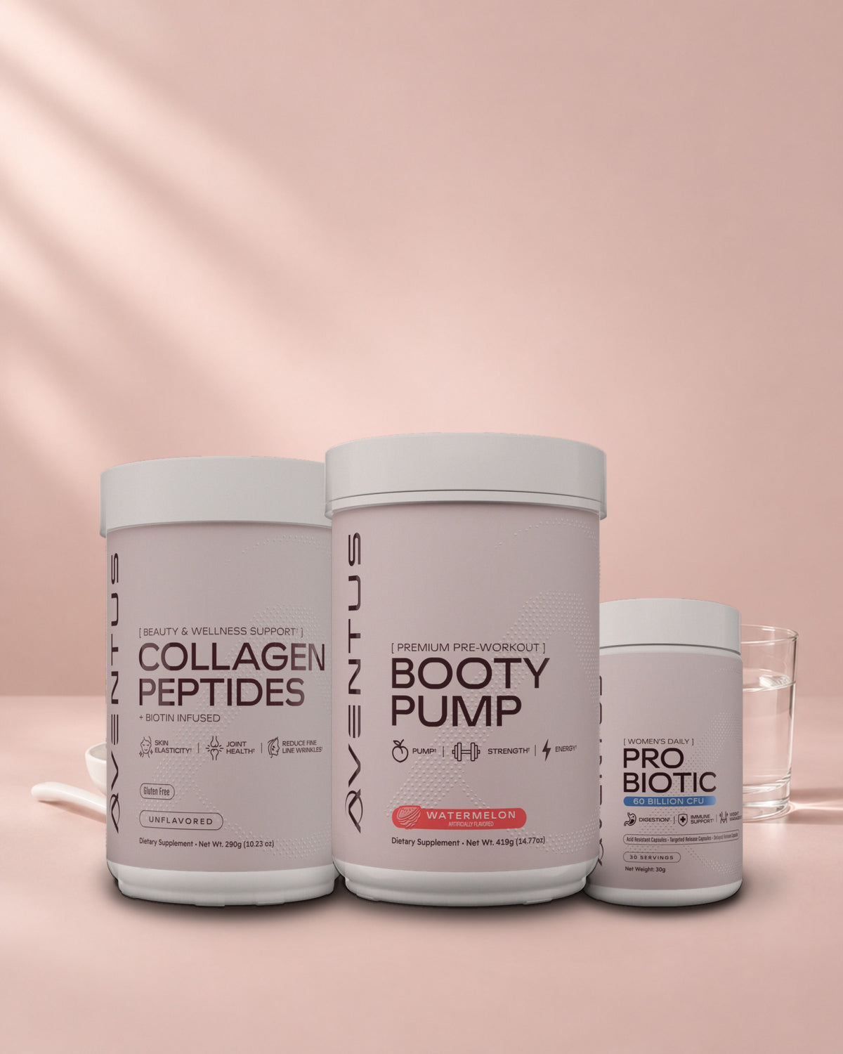 Aventus Daily Essentials Bundle: lifestyle