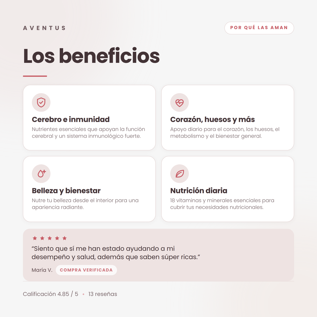 Multivitamínico en Tabletas Solubles — Los beneficios