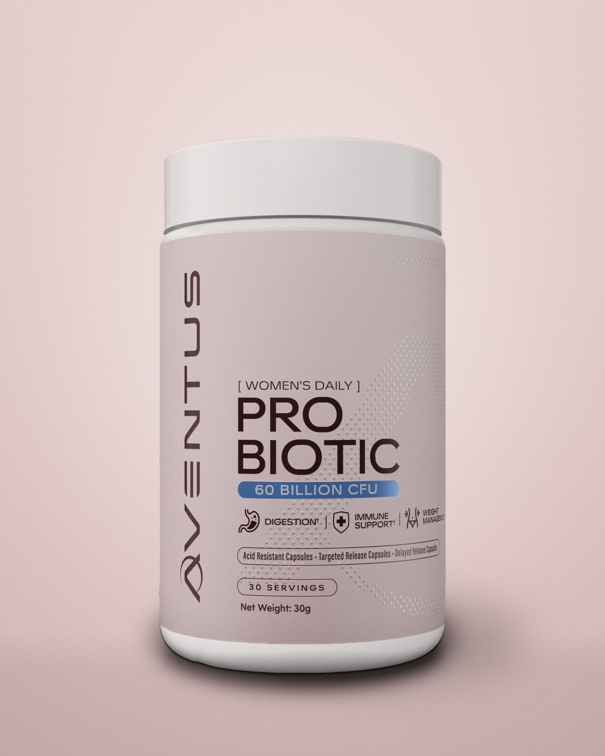 Aventus Women's Daily Probiotic: product shot