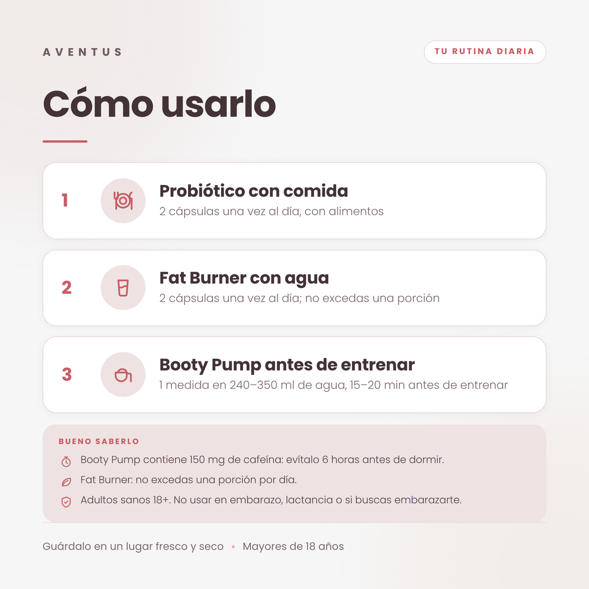 Esenciales Slim & Trim — Cómo usarlo