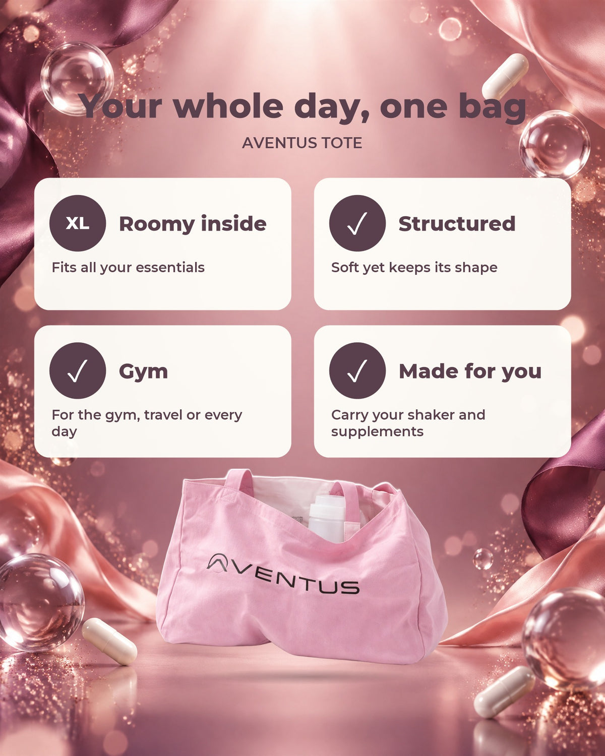 Aventus Tote Bag